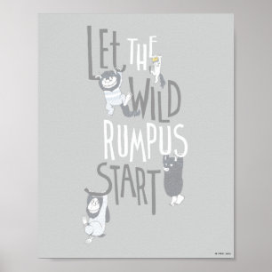 Affiche Laissons le Rumpus sauvage commencer