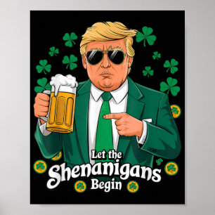 Affiche Laissons les Shenanigans commencer une drôle de St