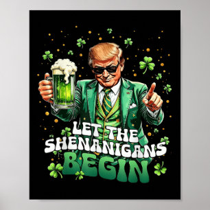 Affiche Laissons les Shenanigans commencer une drôle de St