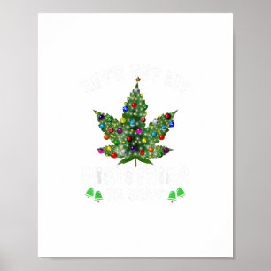 Affiche Laissons-nous un Noël Lit En Juillet Arbre de Noël
