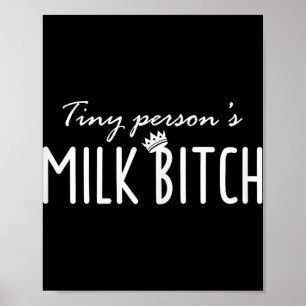 Affiche Lait de personne minuscule pour femme Nouvelle mam