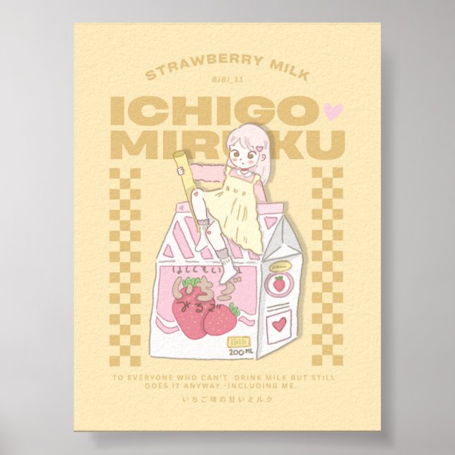 Affiche 🍓✨Lait Ichigo ✨🍓 (Devant)