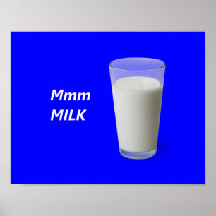 Affiche LAIT Mmm