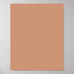 Affiche Laiton antique (couleur unie)