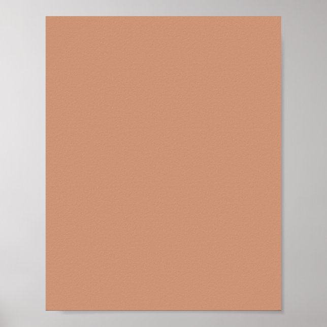 Affiche Laiton antique (couleur unie)  (Devant)