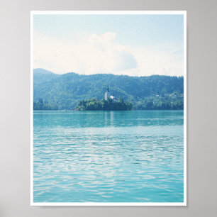 Affiche Lake Bled Slovenia Scenic Landscape Photography