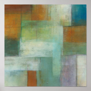 Affiche Lake Blue Essence II