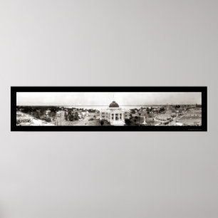 Affiche Lake Charles, photo 1923 de LA