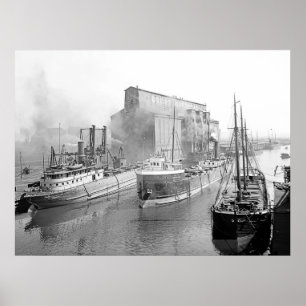 Affiche Lake Freighters