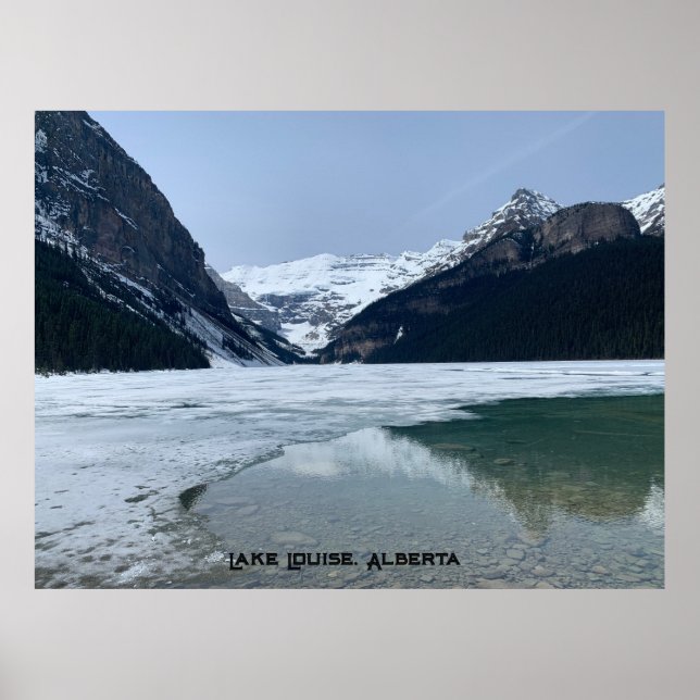 Affiche Lake Louise, Alberta Lieu touristique réputé (Devant)