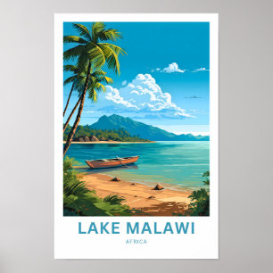 Affiche Lake Malawi Africa Europe Imprimer