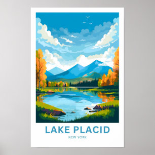 Affiche Lake Placid New York