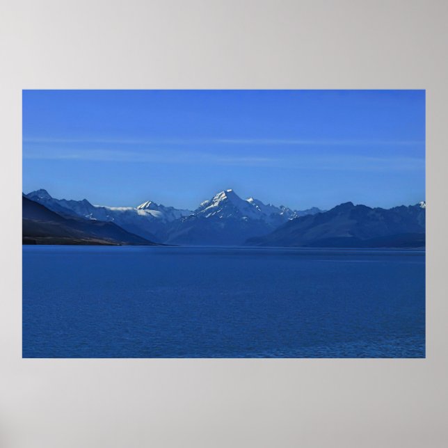 Affiche Lake Pukaki and Aoraki (Devant)