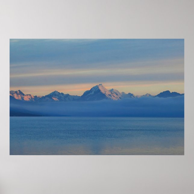 Affiche Lake Pukaki Dawn (Devant)