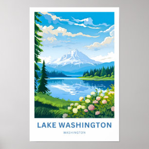 Affiche Lake Washington Imprimer