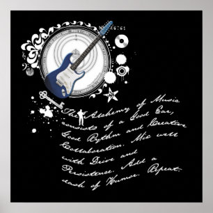 Affiche L'alchimie de la musique