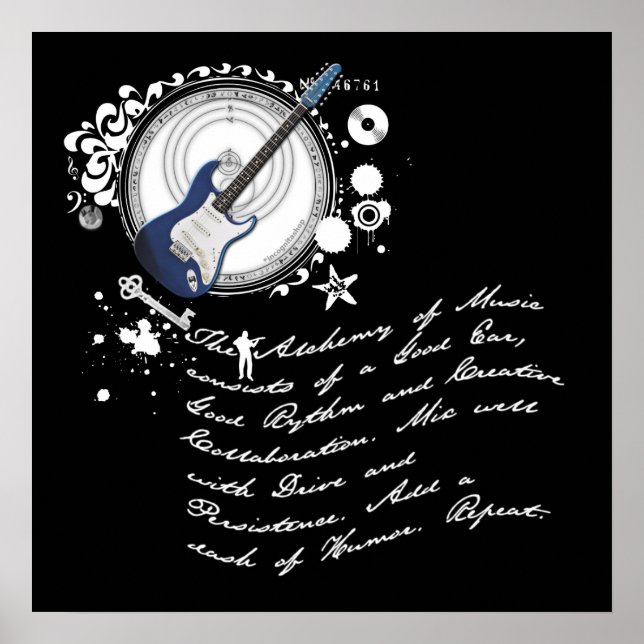 Affiche L'alchimie de la musique (Devant)