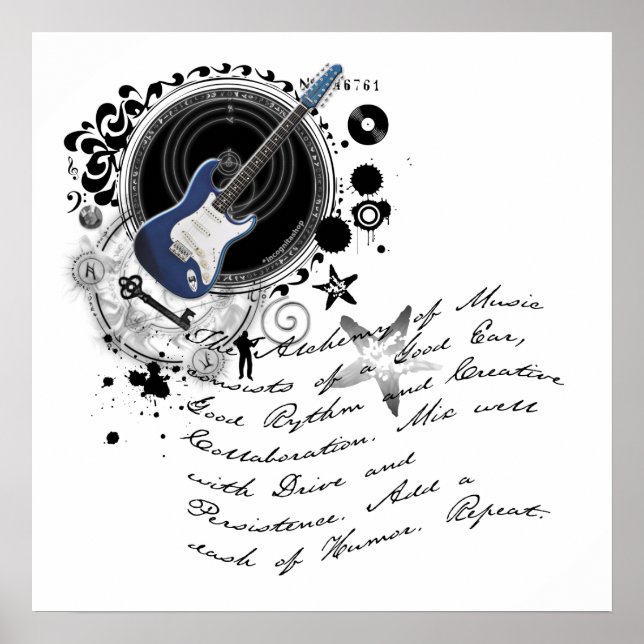 Affiche L'alchimie de la musique (Devant)