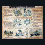 Affiche L'Alcool Voila l'Ennemi #2<br><div class="desc">WWW.LOOKCRAZY.COM</div>