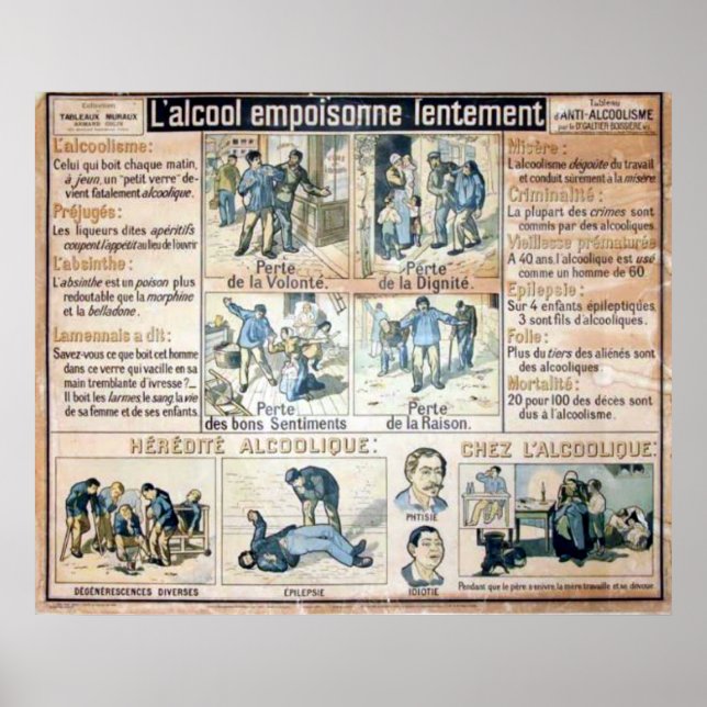 Affiche L'Alcool Voila l'Ennemi #2 (Devant)