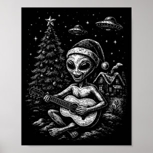 Affiche L'Alien aime Noël