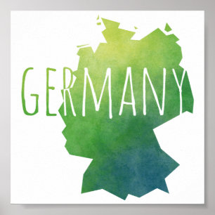 Affiche L'Allemagne