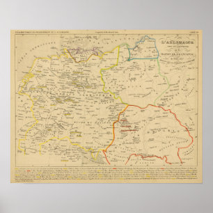Affiche L'Allemagne 1024 un 1137