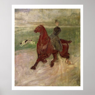 Affiche L'Amazone, 1882 (huile sur la toile)