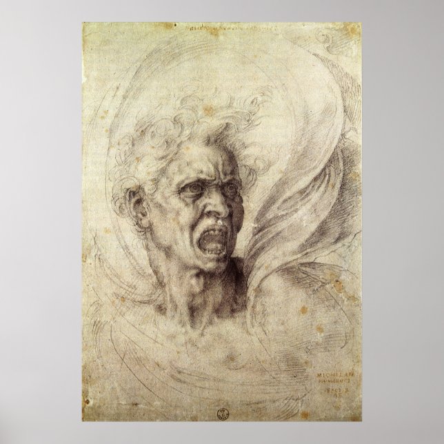 Affiche L'âme damnée par Michel-Ange (Devant)