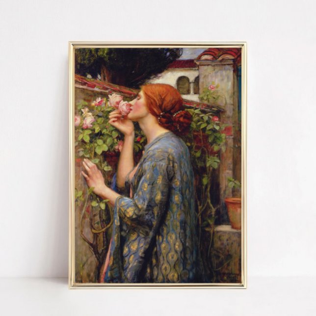 Affiche L'Âme de la Rose par John William Waterhouse (John_William_Waterhouse_-_The_Soul_of_the_Rose,_1903)