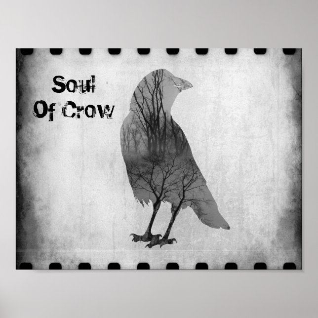 Affiche L'Âme Du Corbeau (Devant)