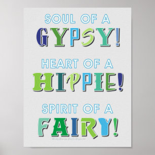 AFFICHE L'ÂME D'UN GYPSY...