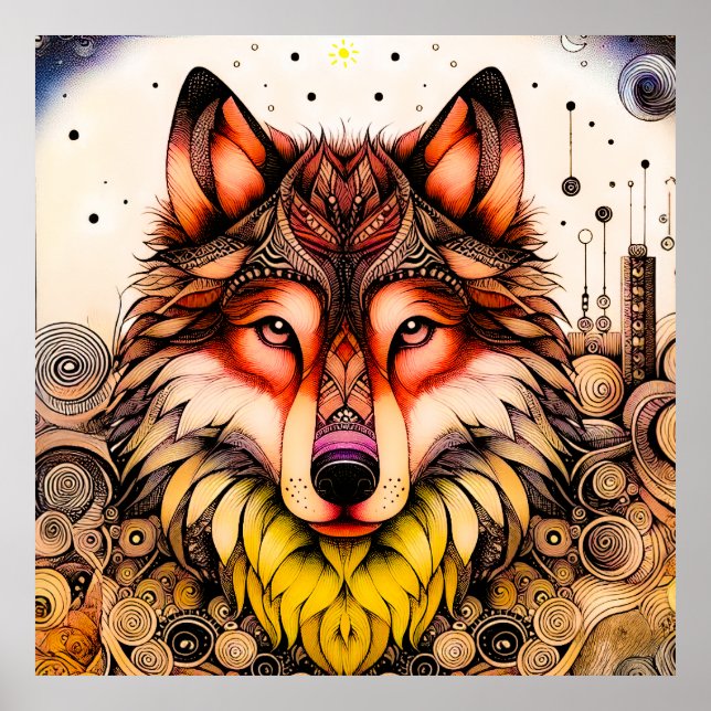 Affiche L'Âme Ornementale de la Nuit (Devant)