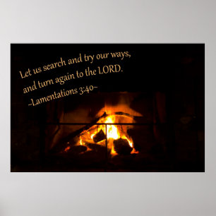 Affiche Lamentations 3:40