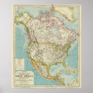 Affiche L'Amérique du Nord 35