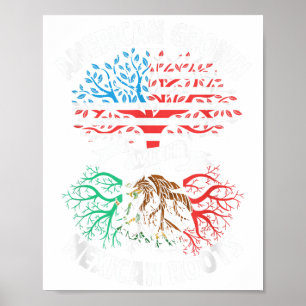 Affiche L'Amérique grandit avec des racines mexicaines Mex