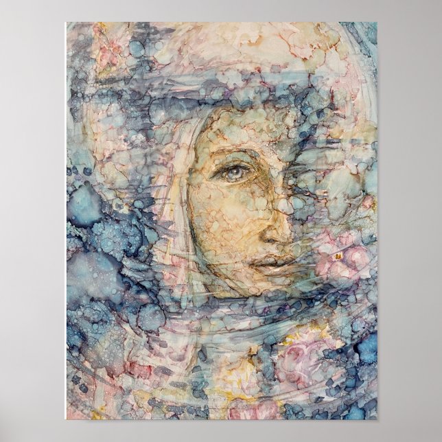 Affiche "L'amincissement du voile" (Devant)