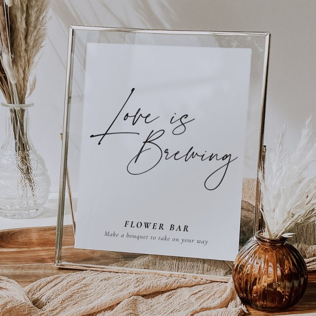 Affiche L'amour brasse la Fête des mariées des signes de l (Créateur téléchargé)