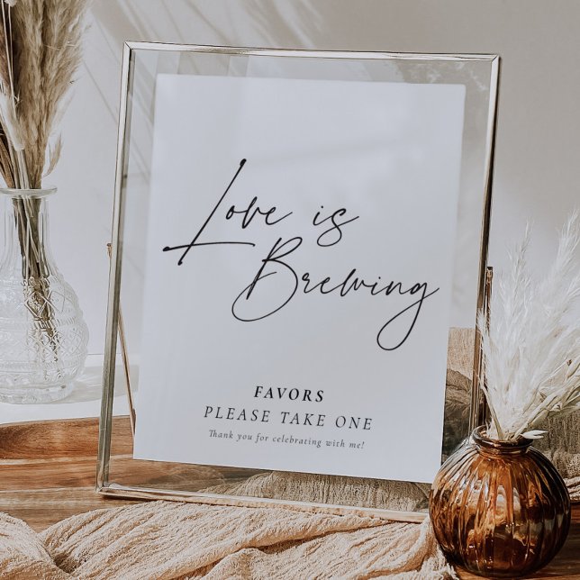 Affiche L'amour brasse la Fête des mariées des signes de l (Créateur téléchargé)