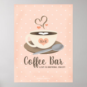 Affiche L'amour brasse le Café Bar