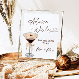 Affiche L'amour brasse Martini Conseils & Voeux Signer