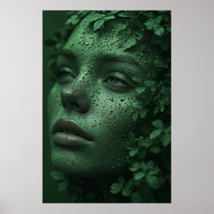 Affiche L'amour de la nature : un portrait de la beauté
