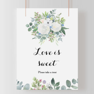 Affiche L'amour de la verdure d'eucalyptus tropical est do