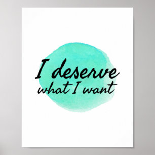 Affiche l'amour de soi, des paroles motivationnelles pour 