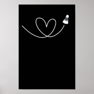 Affiche L'Amour du Badminton Federball