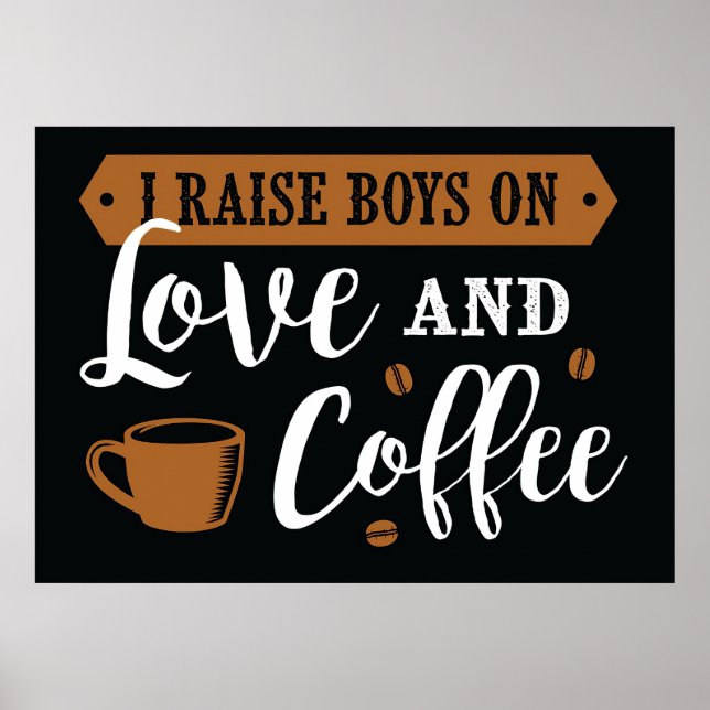 Affiche L'Amour Du Café Et Du Café (Devant)