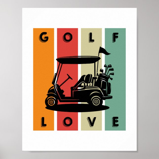 Affiche L'amour du golf (Devant)