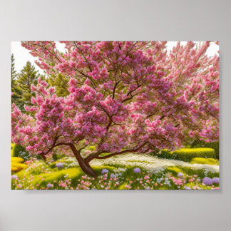 Affiche L'amour du printemps