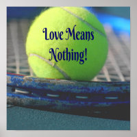 L'Amour Du Tennis Ne Signifie Rien ! Amusant motiv