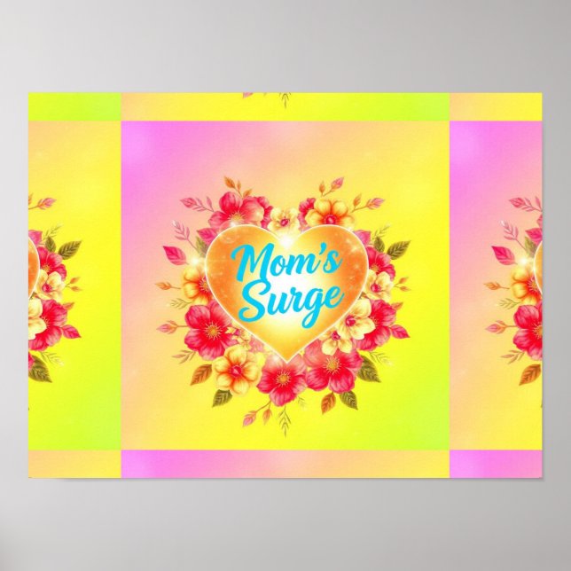 Affiche L'amour électrique de maman surge (Devant)